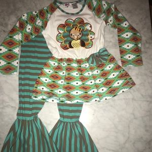 Girls Thanksgiving Set